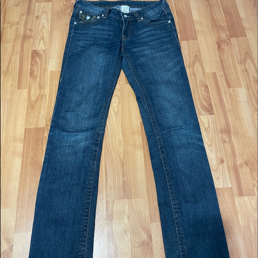 True religion low rise jeans